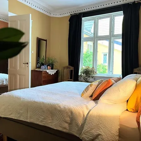 Spacious Historical Art Oasis In The Center Appartement Bergen