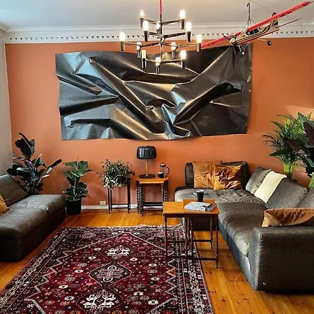 公寓 Spacious Historical Art Oasis In The Center 卑爾根